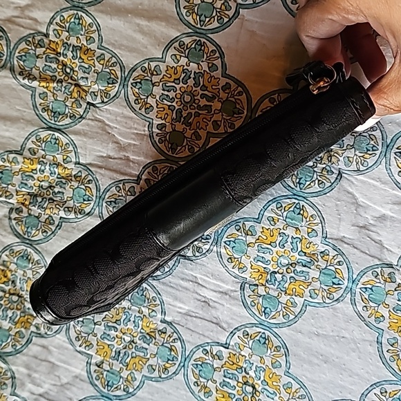 Vintage Coach Signature Jacquard Canvas Wallet - Picture 10 of 13